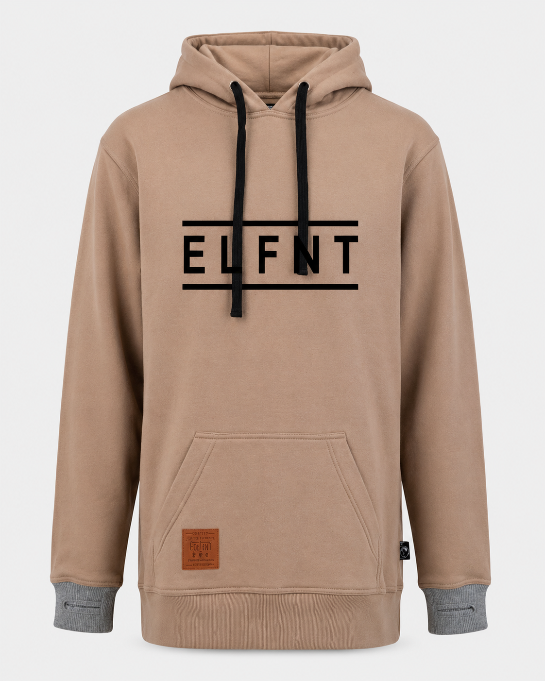 Chad Tall Hoodie — Beige view 3